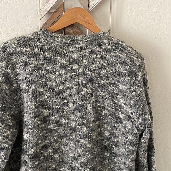 Alfred Dunner vintage mohair wool blend seashell button cardigan - Picture 7 of 8